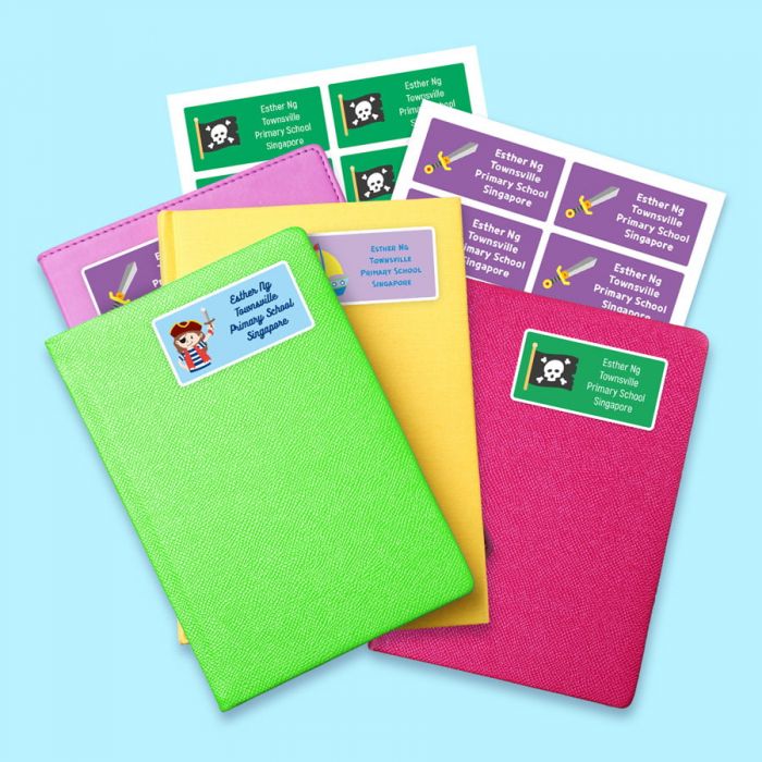 What is a label in a book