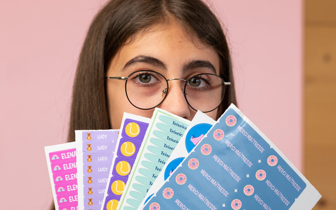 School Pack 154 name labels to personalise stickerkid.sg